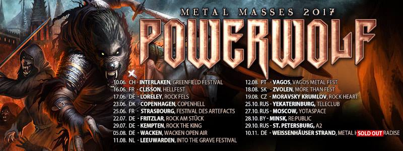 Into The Grave Spotlight: POWERWOLF – Metal Nexus