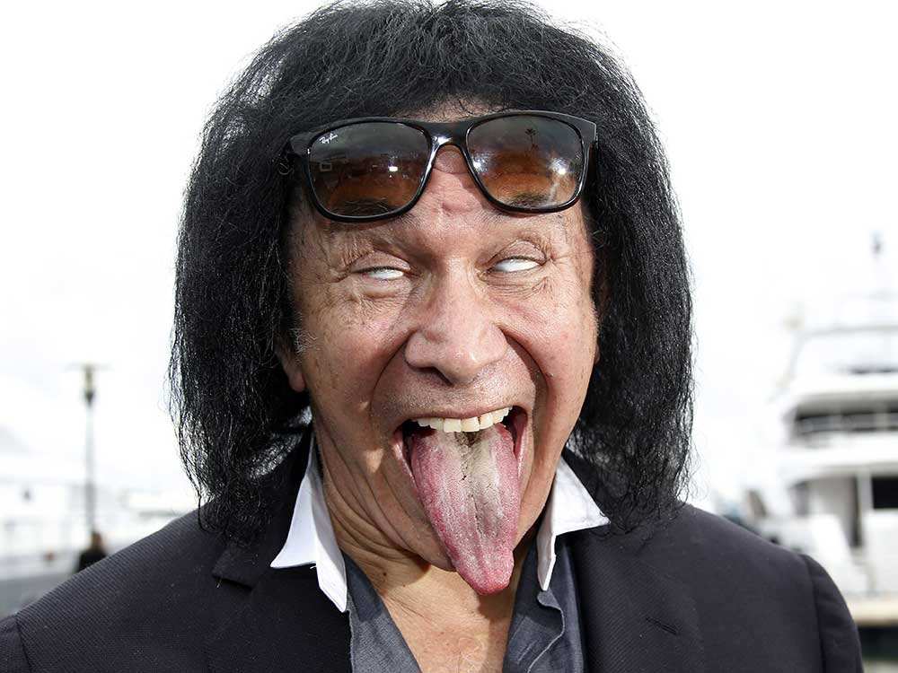 Gene Simmons Without Makeup 2024 - Sonja Eleonore